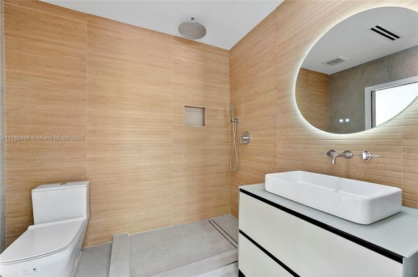 Bathroom, Interior, Wooden Walls