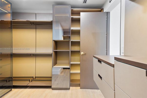 Interior, Walk-in Closets, Wood Texture Flooring