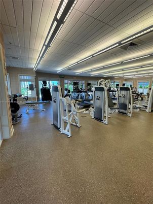 Fitness Equipment, Gym, Interior, Recessed Lighting