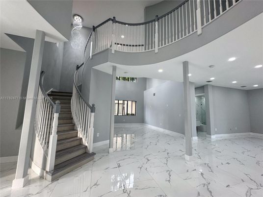 Interior, Marble, Recessed Lighting