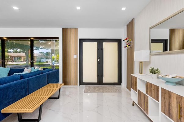 Interior, Living room, Marble, Recessed Lighting