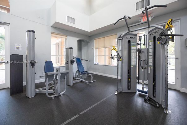 Fitness Equipment, Gym, Interior