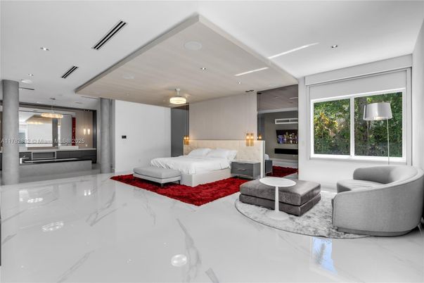 Bedroom, Interior, Living room, Marble, Recessed Lighting