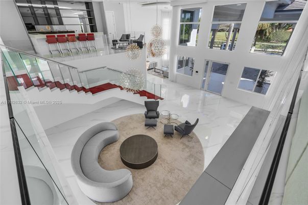 Interior, Living room, Marble, Pendant Lights