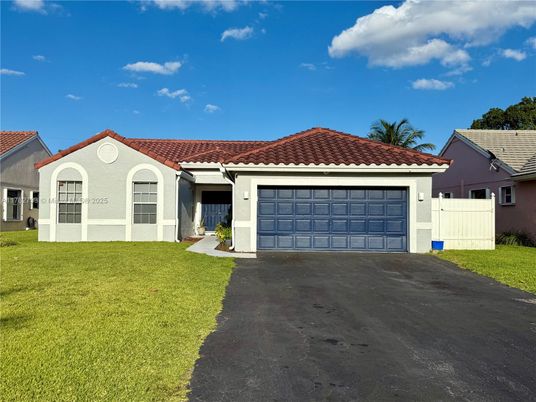 Attached, Backyard, Exterior, Facade, Spanish Mediterranean