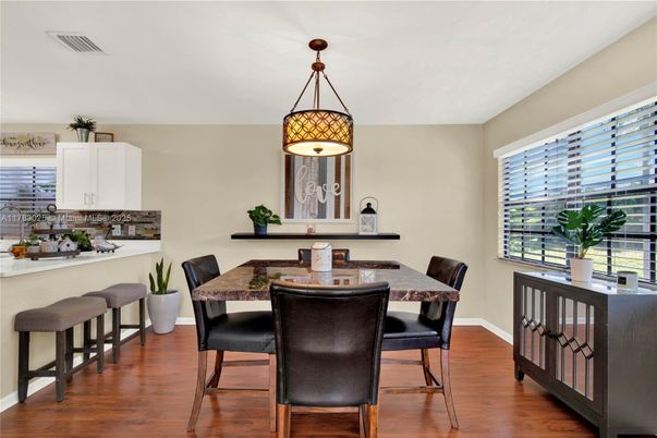 Dining room, Interior, Wood Texture Flooring