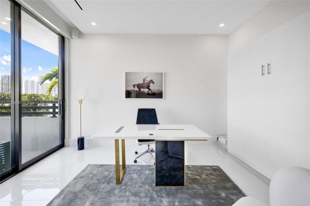 Home Office, Interior, Recessed Lighting