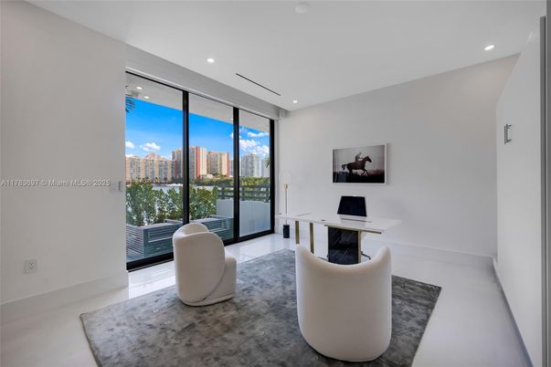 Home Office, Interior, Recessed Lighting