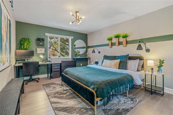 Bedroom, Home Office, Interior, Wood Texture Flooring
