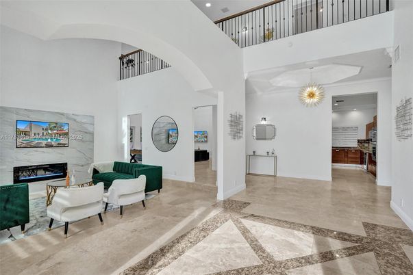 Fireplace, Interior, Living room, Pendant Lights, Recessed Lighting
