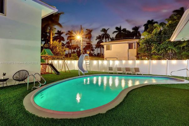 Backyard, Exterior, Playground, Pool