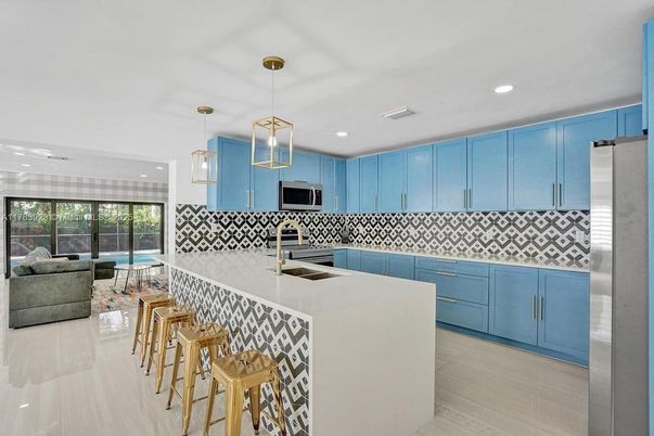 Interior, Kitchen, Pendant Lights, Recessed Lighting