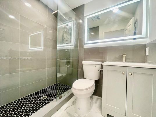 Bathroom, Glass Shower, Interior, Marble