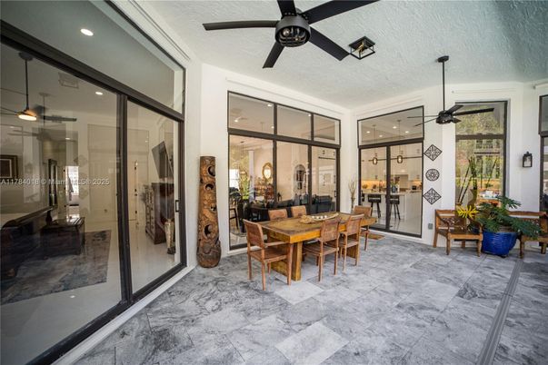 Dining room, Interior, Marble, Pendant Lights, Recessed Lighting