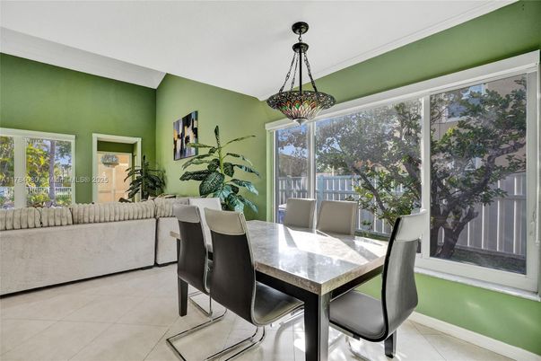 Dining room, Interior, Pendant Lights
