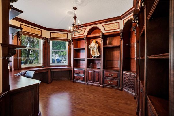 Chandelier, Interior, Wood Texture Flooring