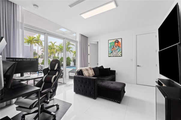 Home Office, Interior, Recessed Lighting