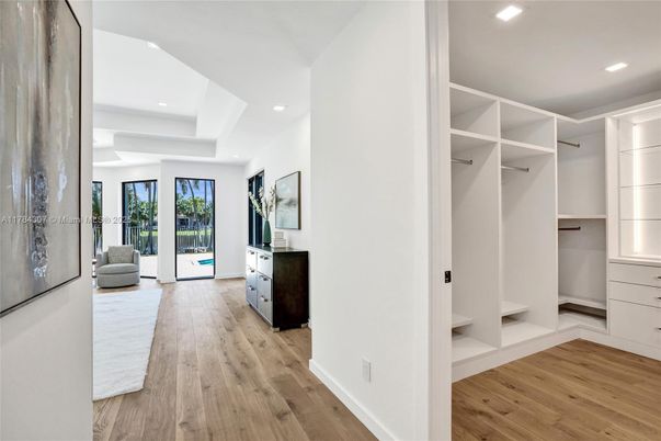 Interior, Recessed Lighting, Walk-in Closets, Wood Texture Flooring