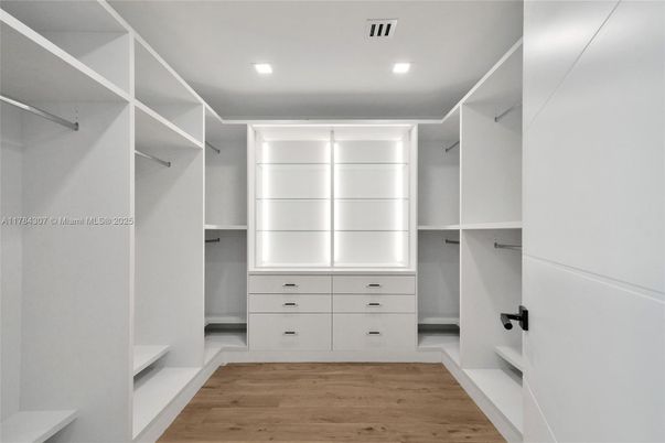 Interior, Recessed Lighting, Walk-in Closets, Wood Texture Flooring