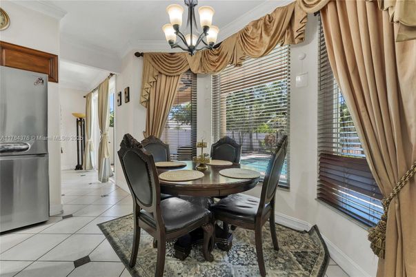 Chandelier, Dining room, Interior