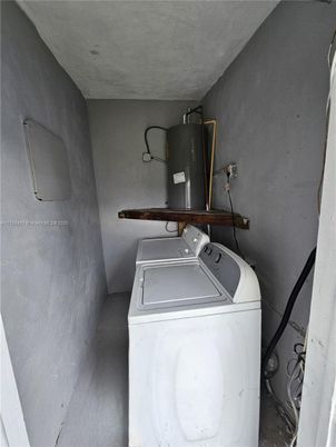 Interior, Washer