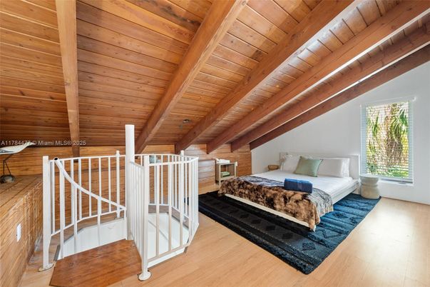 Bedroom, Interior, Wooden Beams, Wooden Ceilings, Wood Texture Flooring