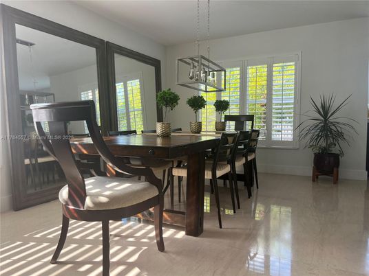 Dining room, Interior, Pendant Lights