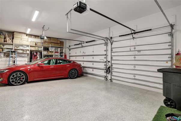 Garage, Interior, Recessed Lighting
