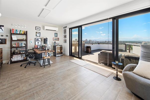 Home Office, Interior, Wood Texture Flooring