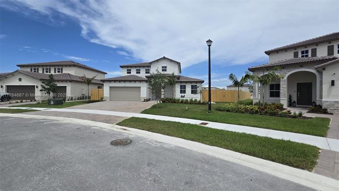 Attached, Backyard, Exterior, Facade, Mediterranean