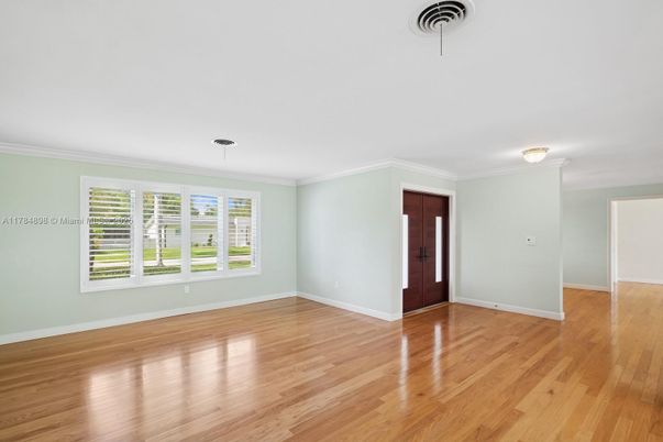 Empty room, Interior, Wood Texture Flooring