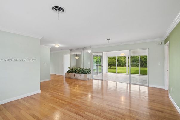 Empty room, Interior, Wood Texture Flooring