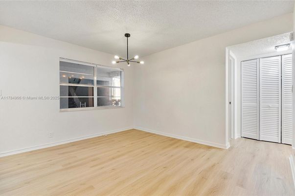 Empty room, Interior, Pendant Lights, Wood Texture Flooring