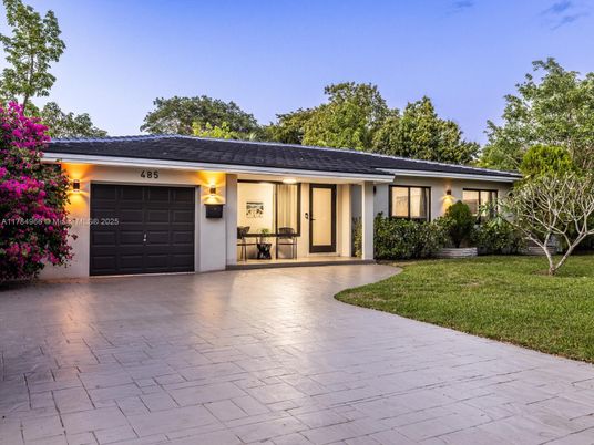 Attached, Backyard, Exterior, Facade, Ranch