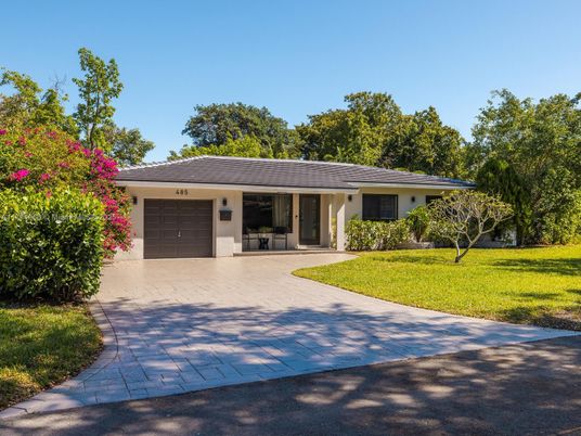Attached, Backyard, Exterior, Facade, Ranch