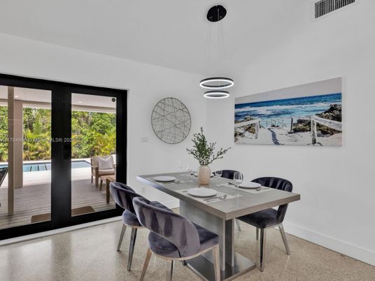 Dining room, Interior, Pendant Lights
