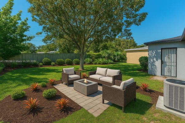 Backyard, Exterior