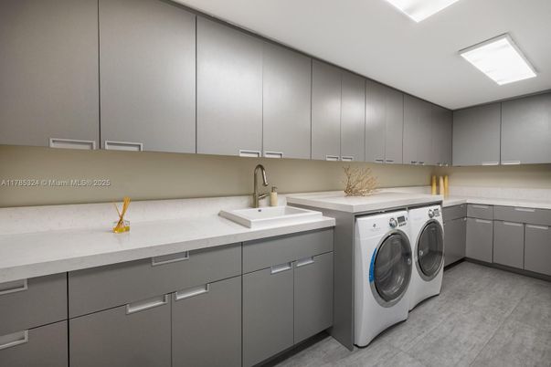 Interior, Washer