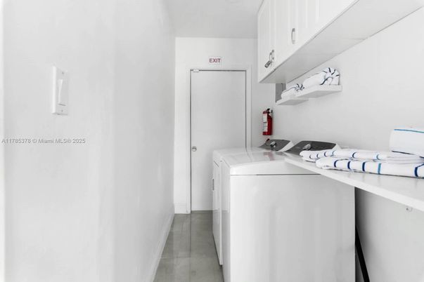 Interior, Washer