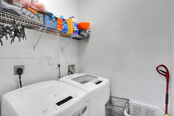 Interior, Washer