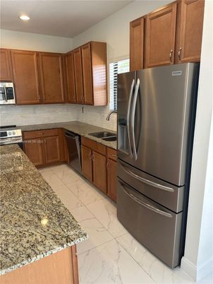 Interior, Kitchen, Marble, Recessed Lighting