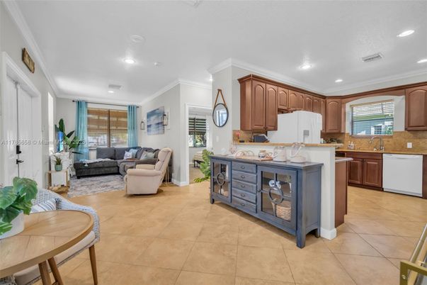 Interior, Kitchen, Living room, Recessed Lighting