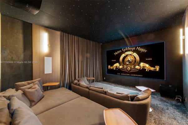 Interior, Projection Screen, Theatre Room