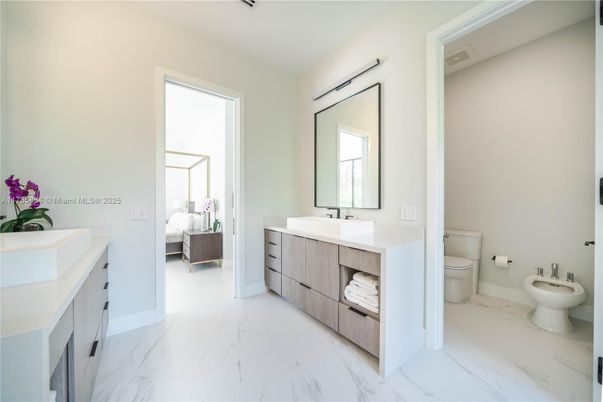 Bathroom, Dual Sink Vanities, Interior, Marble