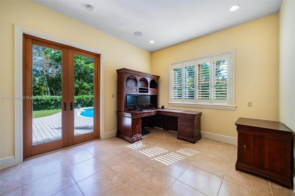 Home Office, Interior, Recessed Lighting