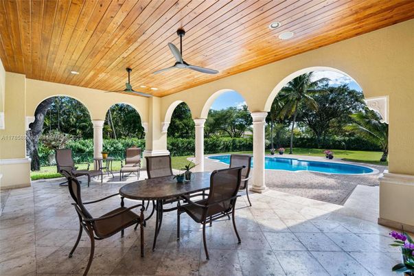 Exterior, Pool, Wooden Ceilings