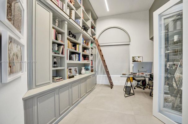 Home Office, Interior, Recessed Lighting