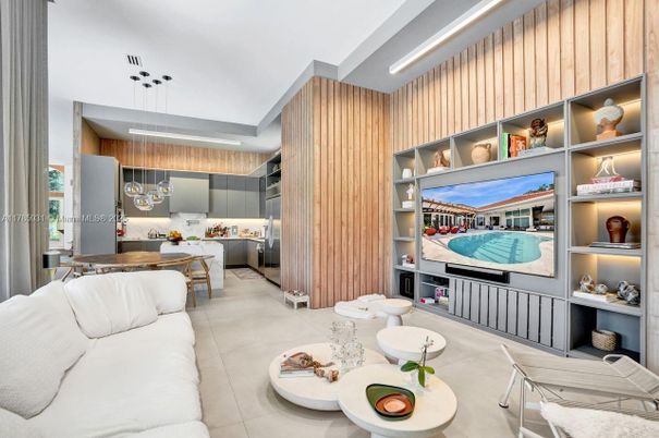 Dining room, Interior, Kitchen, Living room, Pendant Lights