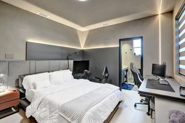 Bedroom, Home Office, Interior