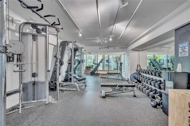 Fitness Equipment, Gym, Interior